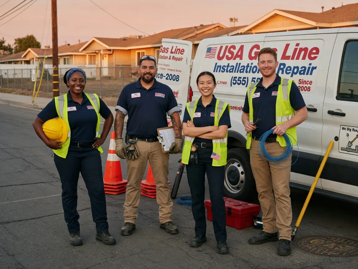Gas Line Installation company in Doran, VA